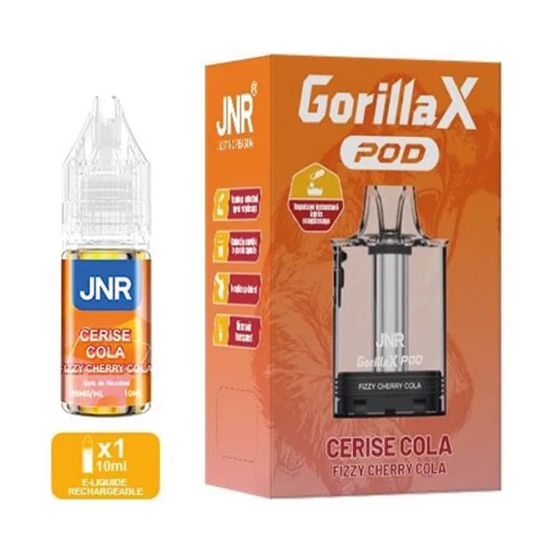 Cartouche JNR Gorilla-X 43000 - Cerise Cola