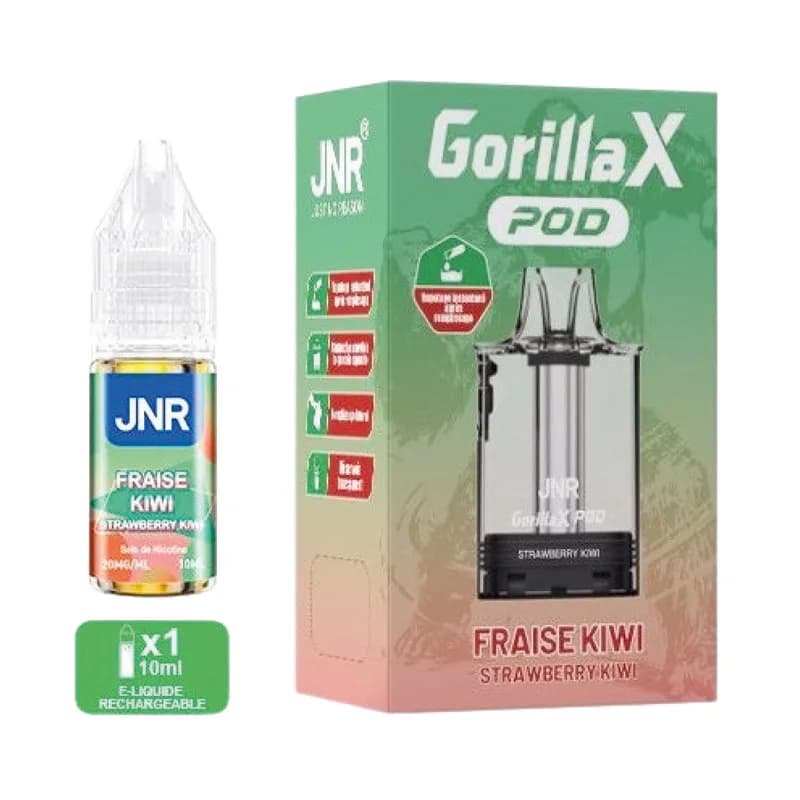 Cartouche JNR Gorilla-X 43000 - Fraise Kiwi