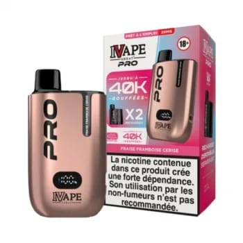 Kit Pro 40000 iVapeGreat Fraise Framboise Cerise