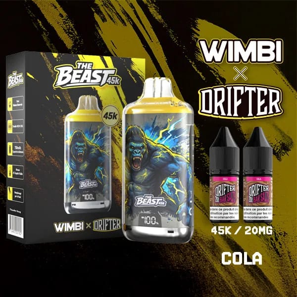 Kit The Beast 45K Thunder Kong Wimbi x Drifter - Cola