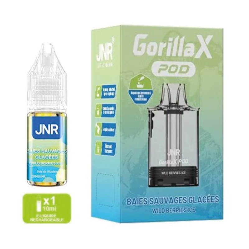 Cartouche JNR Gorilla-X 43000 - Baies Sauvages Glacées