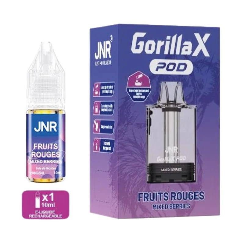 Cartouche JNR Gorilla-X 43000 - Fruits Rouges