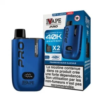 Kit Pro 40000 iVapeGreat Framboise Bleue Glacee