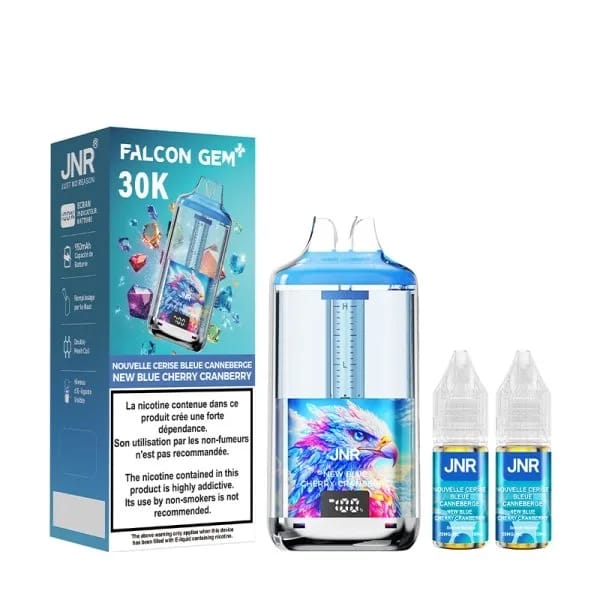 Kit Falcon Gem 30000 JNR Nouvelle Cerise Bleue Caneberge