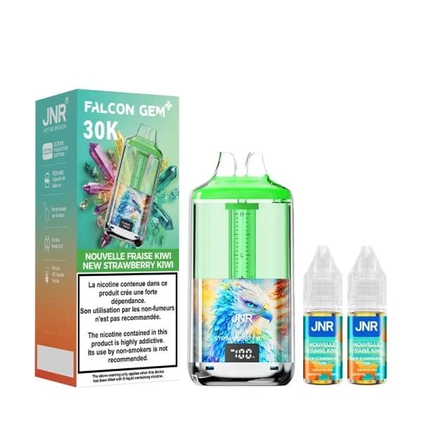 Kit Falcon Gem 30000 JNR Nouvelle Fraise Kiwi