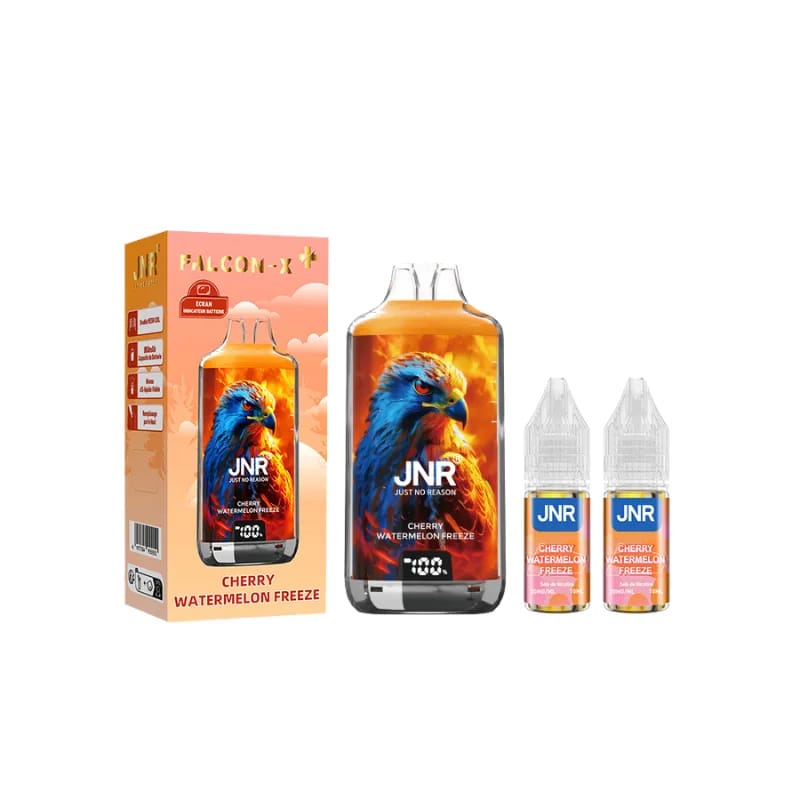 Kit Falcon X 28000 JNR Cherry Watermelon Freeze