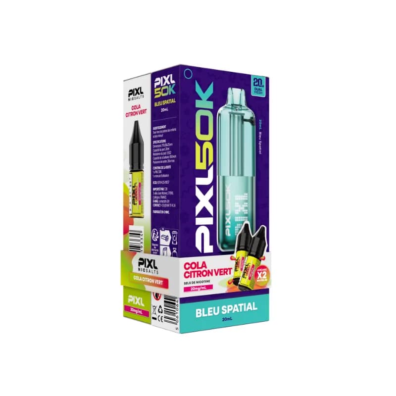 Kit PIXL 50K Bleu Spatial - Cola Citron Vert