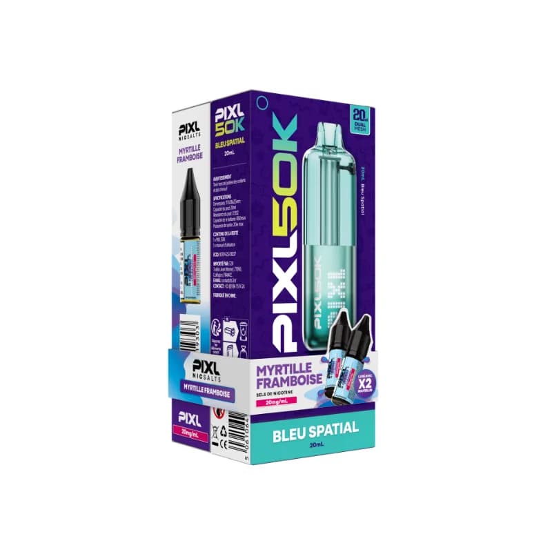 Kit PIXL 50K Bleu Spatial - Myrtille Framboise