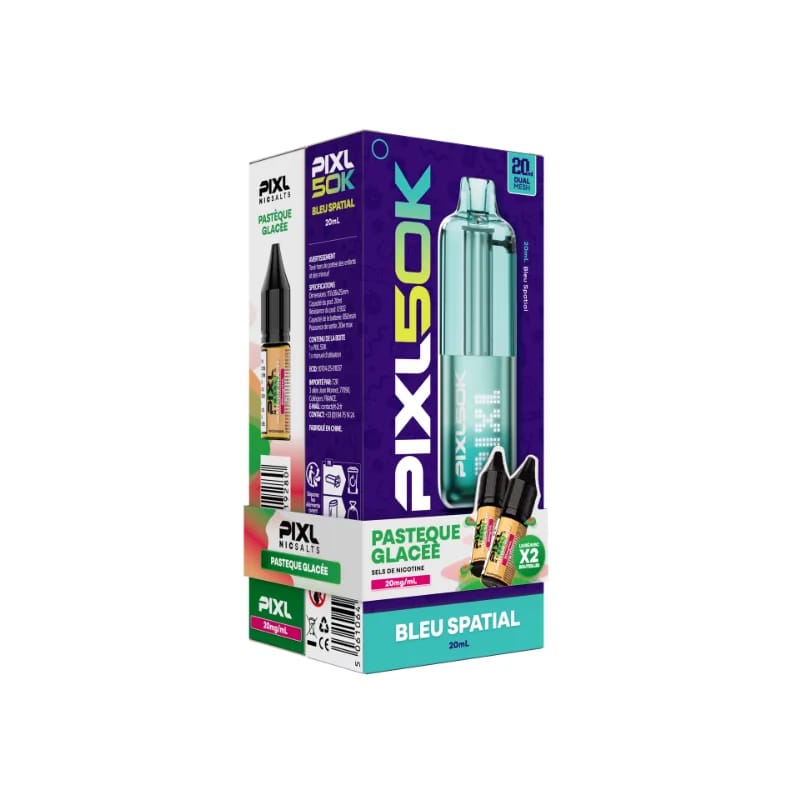 Kit PIXL 50K Bleu Spatial - Pastèque Glacée