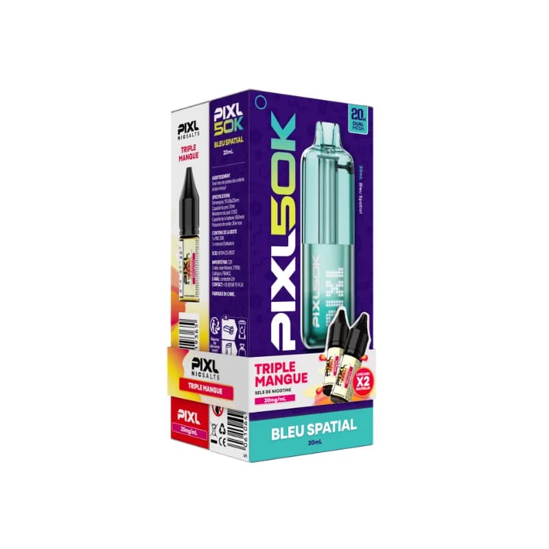 Kit PIXL 50K Bleu Spatial - Triple Mangue