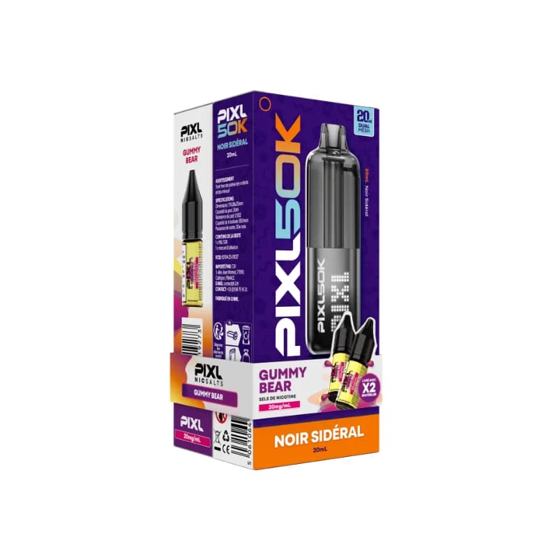 Kit PIXL 50K Noir Sidéral - Gummy Bear