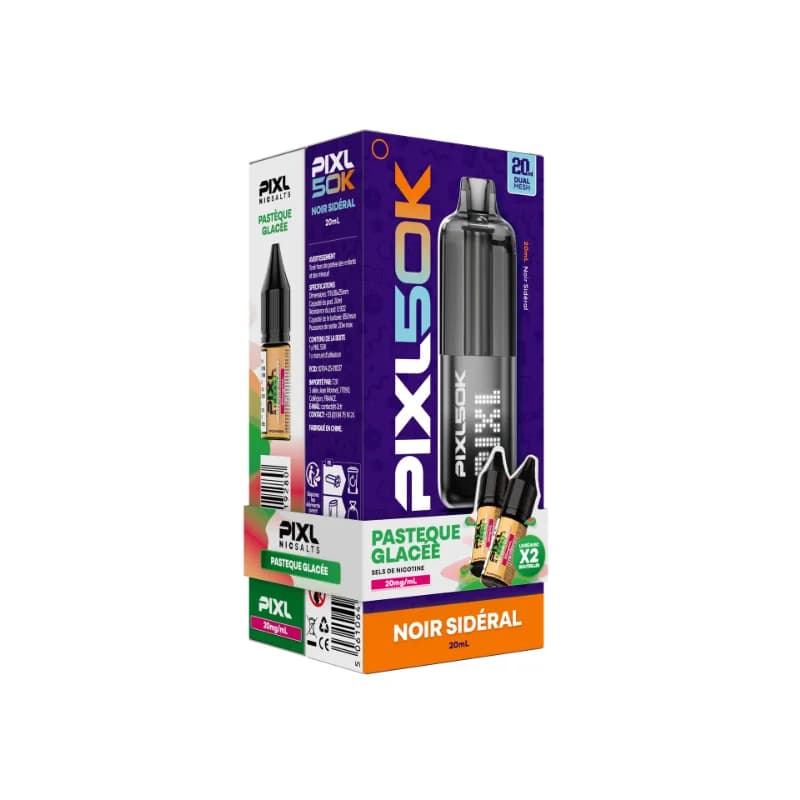 Kit PIXL 50K Noir Sidéral - Pastèque Glacée