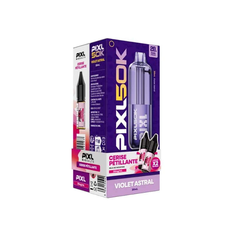 Kit PIXL 50K Violet Astral - Cerise Pétillante