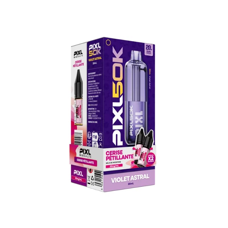 Kit PIXL 50K Violet Astral - Cerise Pétillante