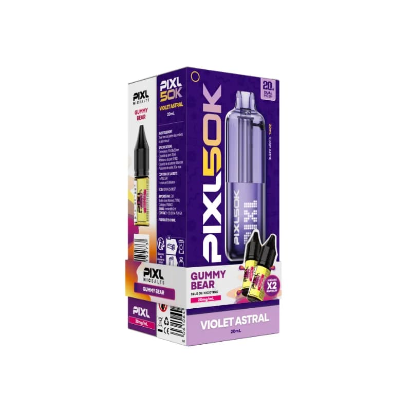 Kit PIXL 50K Violet Astral - Gummy Bear