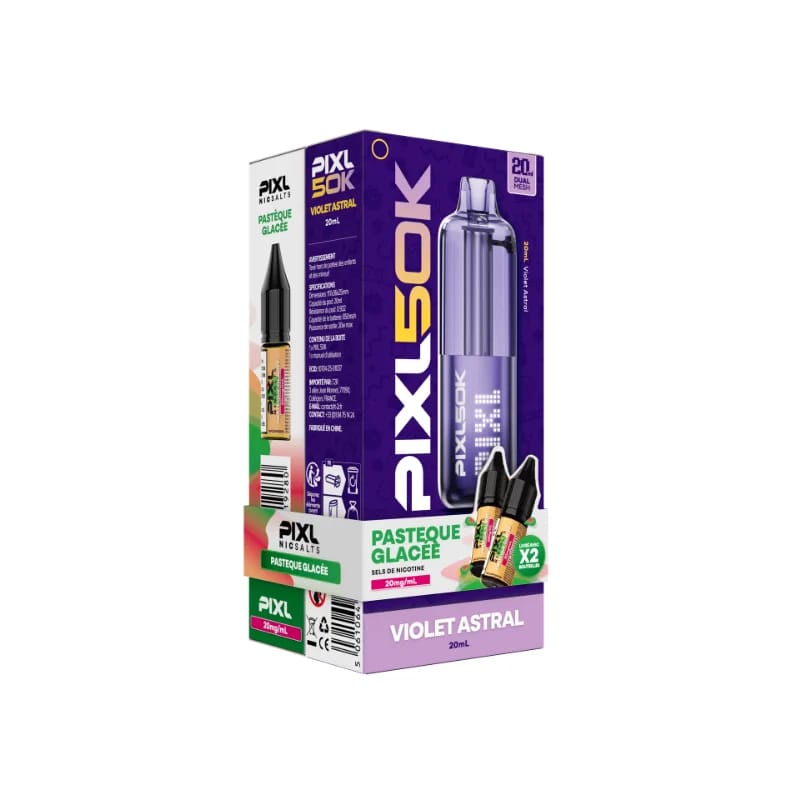 Kit PIXL 50K Violet Astral - Pastèque Glacée