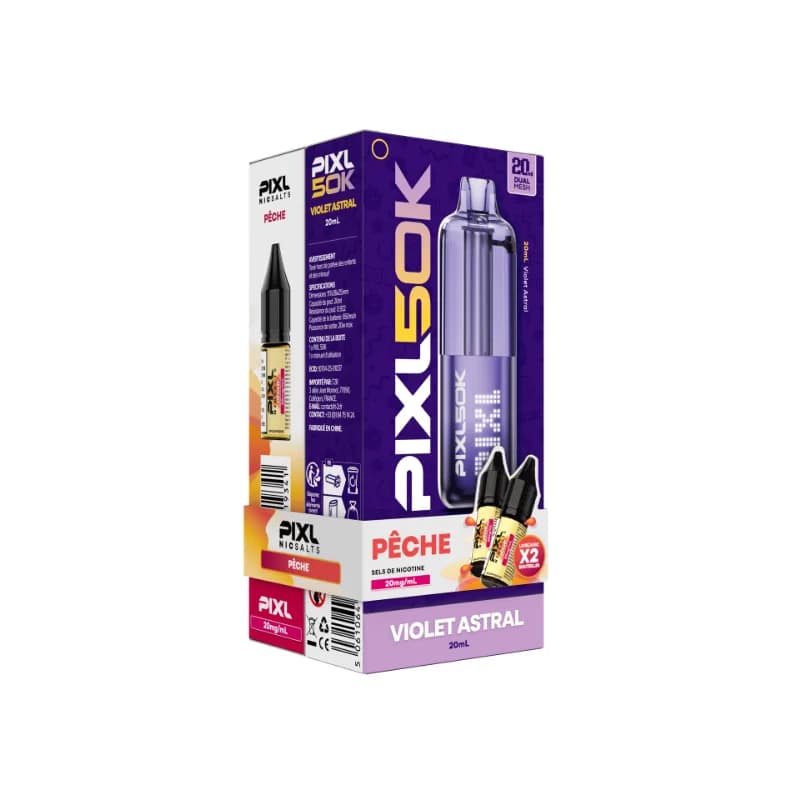 Kit PIXL 50K Violet Astral - Pêche