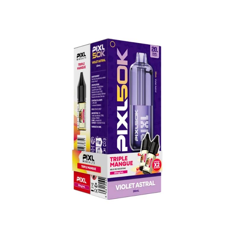 Kit PIXL 50K Violet Astral - Triple Mangue