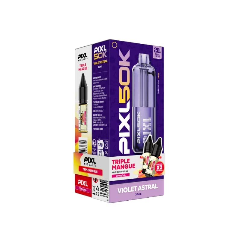 Kit PIXL 50K Violet Astral - Triple Mangue