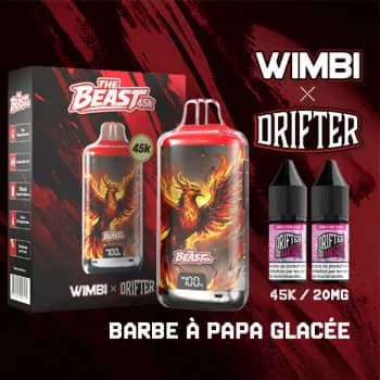 Kit The Beast 45K Eternal Fire - Barbe à papa Glacée