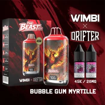 Kit The Beast 45K Eternal Fire - Bubble Gum Myrtille
