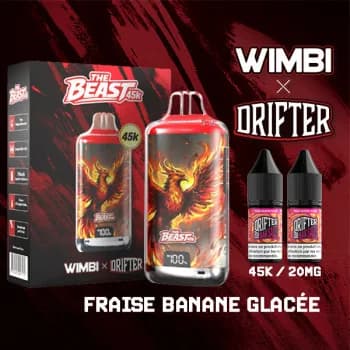 Kit The Beast 45K Eternal Fire - Fraise Banane Glacée