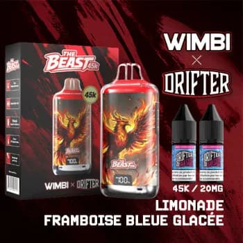 Kit The Beast 45K Eternal Fire - Limonade Framboise Bleue Glacée