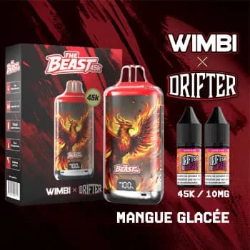Kit The Beast 45K Eternal Fire - Mangue Glacée 10 mg