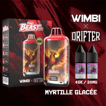 Kit The Beast 45K Eternal Fire - Myrtille Glacée
