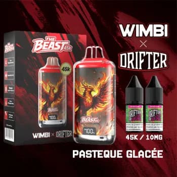 Kit The Beast 45K Eternal Fire Wimbi x Drifter - Pastèque Glacée