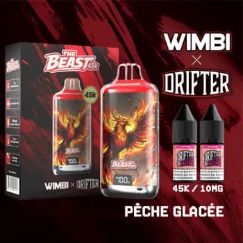 Kit The Beast 45K Eternal Fire Wimbi x Drifter - Pêche Glacée
