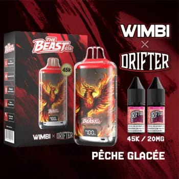 Kit The Beast 45K Eternal Fire Wimbi x Drifter - Pêche Glacée