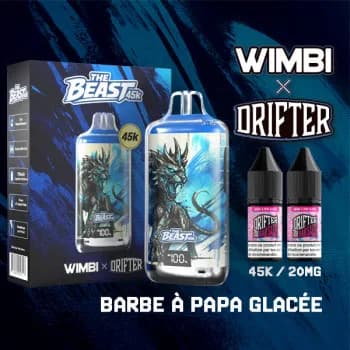 Kit The Beast 45K Glacial Warden - Barbe à papa Glacée