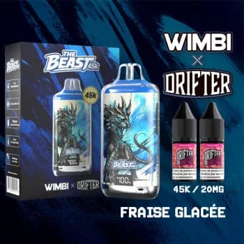Kit The Beast 45K Glacial Warden - Fraise Glacée