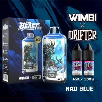 Kit The Beast 45K Glacial Warden - Mad Blue 10 mg
