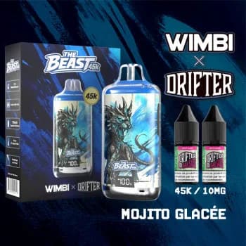 Kit The Beast 45K Glacial Warden Wimbi x Drifter - Mojito Glacée