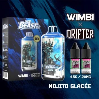 Kit The Beast 45K Glacial Warden Wimbi x Drifter - Mojito Glacée