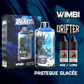Kit The Beast 45K Glacial Warden Wimbi x Drifter - Pastèque Glacée