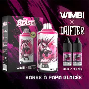 Kit The Beast 45K Mystic Unicorn - Barbe à papa Glacée 10 mg