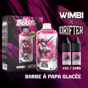Kit The Beast 45K Mystic Unicorn - Barbe à papa Glacée