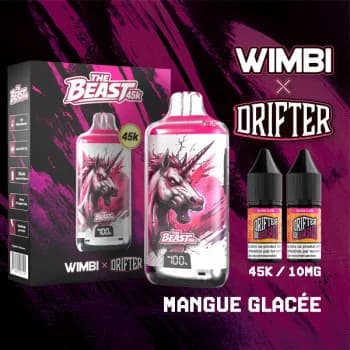 Kit The Beast 45K Mystic Unicorn - Mangue Glacée 10 mg