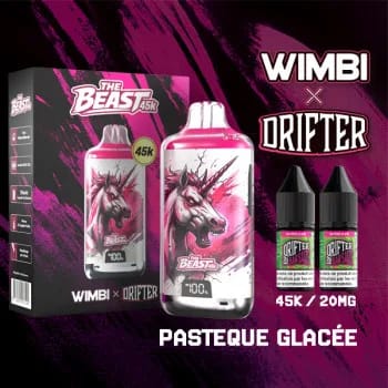 Kit The Beast 45K Mystic Unicorn Wimbi x Drifter - Pastèque Glacée