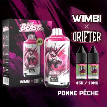 Kit The Beast 45K Mystic Unicorn Wimbi x Drifter - Pomme Pêche
