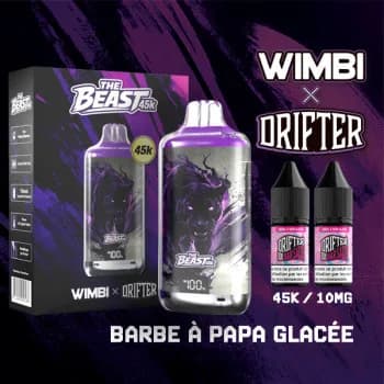 Kit The Beast 45K Nebula Panther - Barbe à papa Glacée 10 mg
