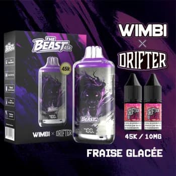Kit The Beast 45K Nebula Panther - Fraise Glacée 10 mg