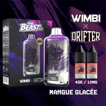 Kit The Beast 45K Nebula Panther - Mangue Glacée 10 mg