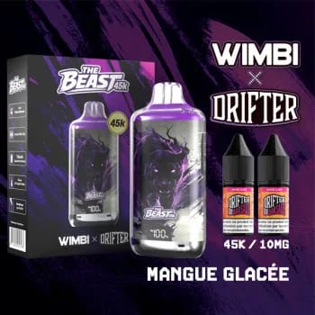 Kit The Beast 45K Nebula Panther Wimbi x Drifter - Mangue Glacée