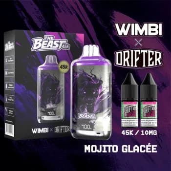 Kit The Beast 45K Nebula Panther - Mojito Glacée 10 mg