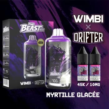 Kit The Beast 45K Nebula Panther Wimbi x Drifter - Myrtille Glacée