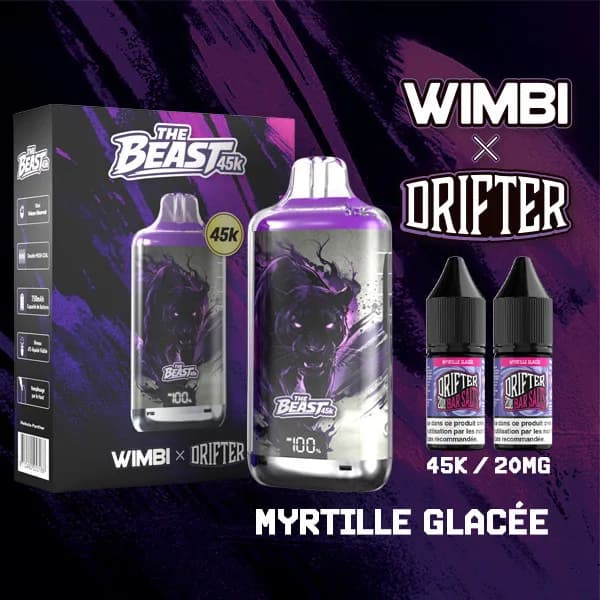Kit The Beast 45K Nebula Panther - Myrtille Glacée